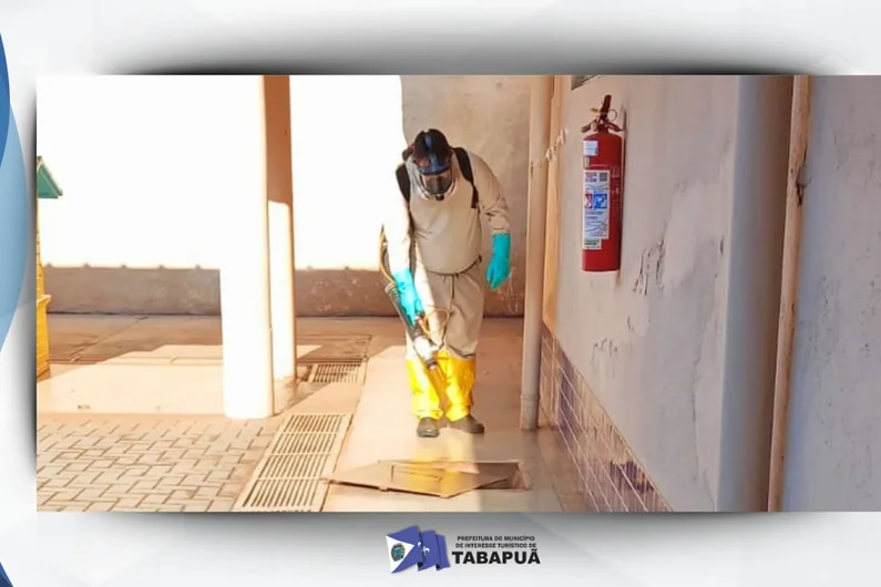 Prefeitura dedetiza escolas municipais de Tabapuã